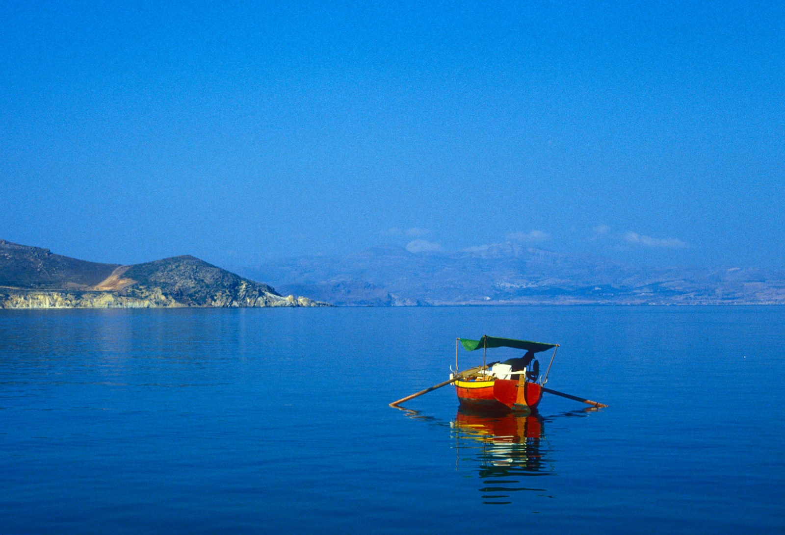 Naxos fisherman out to sea